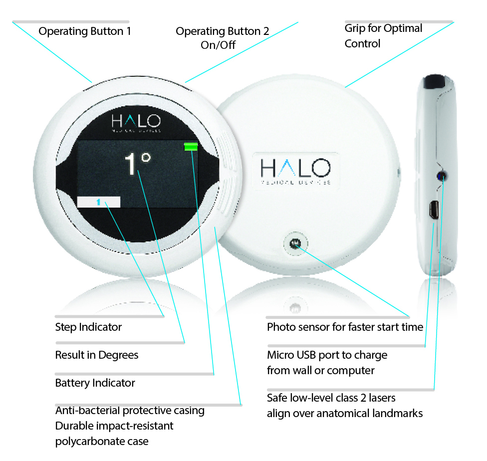 HALO Digital Goniometer / Inclinometer - Image 6