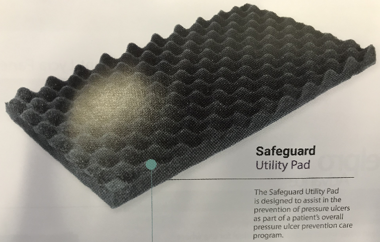 SafeGuard Foam Utility Pad - 2 Pcs - Box 10 units