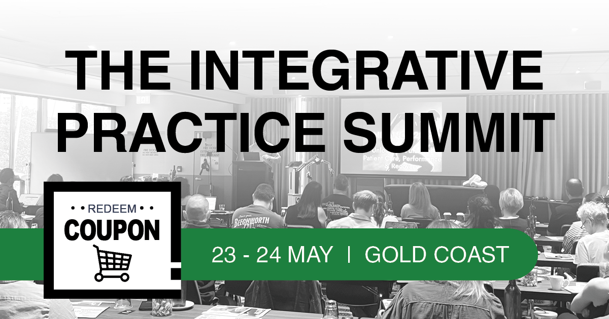 Redeem Coupon for 2026 Integrative Practice Summit